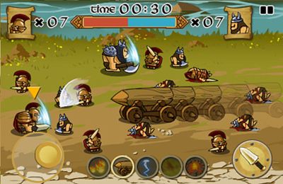 IOS игра Spartans vs Vikings. Скриншоты к игре Спартанцы против Викингов