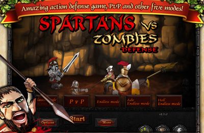 IOS игра Spartans vs Zombies Defense. Скриншоты к игре Спартанцы против Зомби