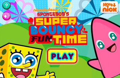 IOS игра Sponge Bob's Super Bouncy Fun Time. Скриншоты к игре Приключения Спанч Боба