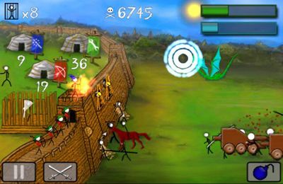 IOS игра Stick wars. Скриншоты к игре Войны рисованных человечков