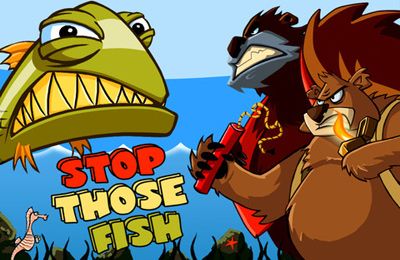 IOS игра Stop Those Fish. Скриншоты к игре Медведи-браконьеры
