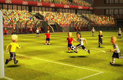 IOS игра Striker Soccer Euro 2012. Скриншоты к игре Футбольный тренажер Euro 2012