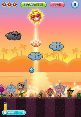 IOS игра SunFlowers. Скриншоты к игре Подсолнухи
