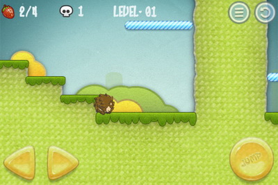 IOS игра Super Hedgehog. Скриншоты к игре Супер Ёжик