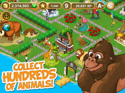 IOS игра Tap Zoo. Скриншоты к игре Зоопарк
