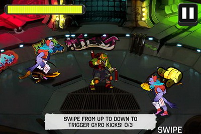 IOS игра Teenage mutant ninja turtles. Скриншоты к игре Черепашки-ниндзя!