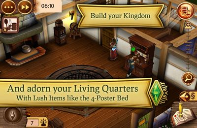 IOS игра The Sims: Medieval. Скриншоты к игре Симс: Средневековье