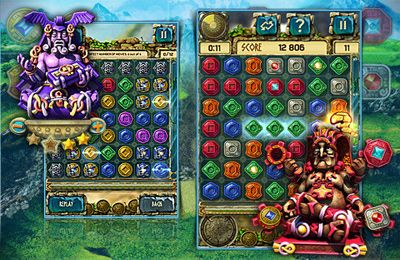 IOS игра The Treasures of Montezuma 3. Скриншоты к игре Сокровища Монтесумы 3