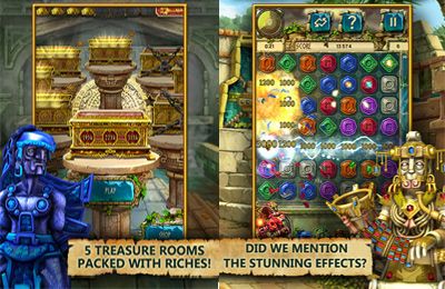 IOS игра The Treasures of Montezuma 3. Скриншоты к игре Сокровища Монтесумы 3