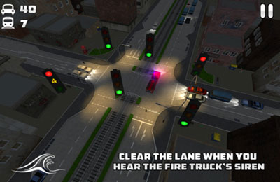 IOS игра Traffic ville 3D. Скриншоты к игре Контроль дорожного движения