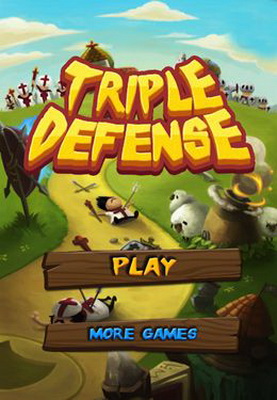 IOS игра Triple Defense. Скриншоты к игре Тройная защита