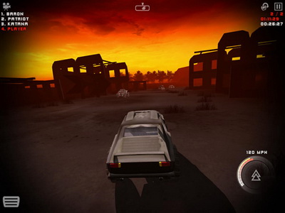 IOS игра Uber racer 3D monster truck: Nightmare. Скриншоты к игре Водитель монстра-грузовика: 3D апокалипсис