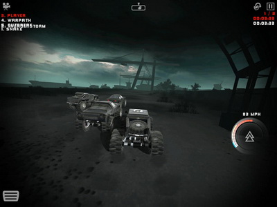 IOS игра Uber racer 3D monster truck: Nightmare. Скриншоты к игре Водитель монстра-грузовика: 3D апокалипсис