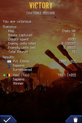 IOS игра UniWar. Скриншоты к игре Война юнитов