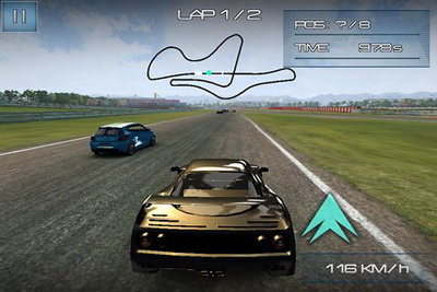 IOS игра UR racing. Скриншоты к игре Ультра гонки
