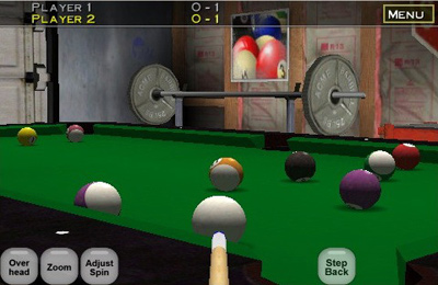 IOS игра Virtual Pool Online. Скриншоты к игре Виртуальный Бильярд Онлайн
