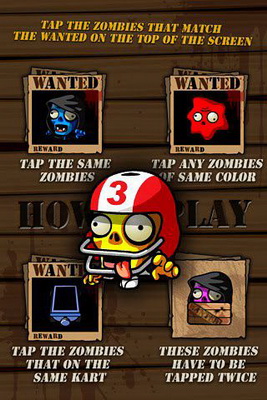 IOS игра Wanted zombies. Скриншоты к игре Зомби в розыске