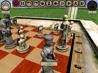 IOS игра Warrior chess. Скриншоты к игре Шахматный воин