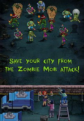 IOS игра Zombie Mob Defense. Скриншоты к игре Банды Зомби