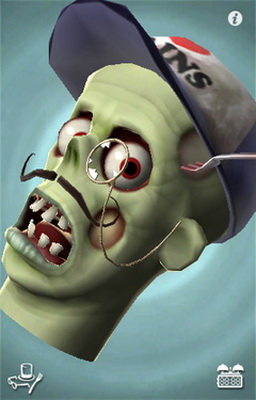 IOS игра Zombie Nombie. Скриншоты к игре 