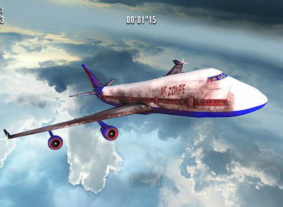 IOS игра Zombies on a plane. Скриншоты к игре Зомби в самолёте